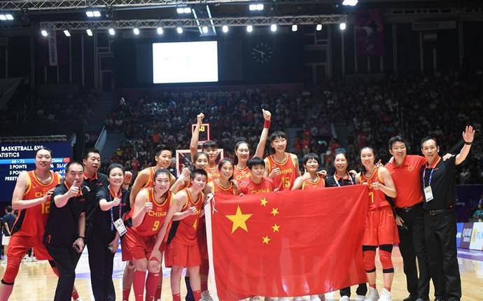 中国女篮夺冠