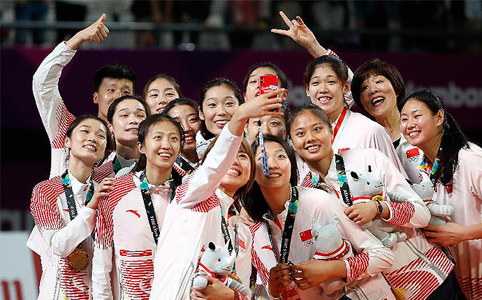 回顾：中国女排亚运八冠之路