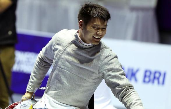 亚残运会轮椅击剑：中国队包揽佩剑个人四枚金牌