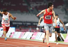 亚残运会田径&mdash;&mdash;王浩获男子T45/46/47级别冠军