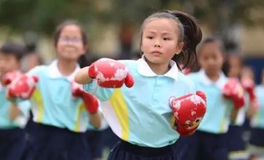 学校体育|竹南轩中学&ldquo;特色操&rdquo; 体育成果展示