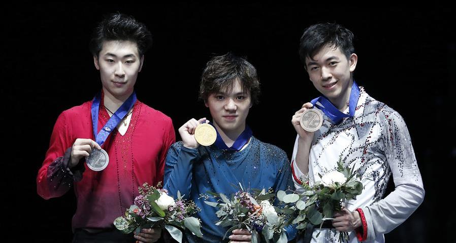 花样滑冰&mdash;&mdash;四大洲赛：金博洋获男单亚军