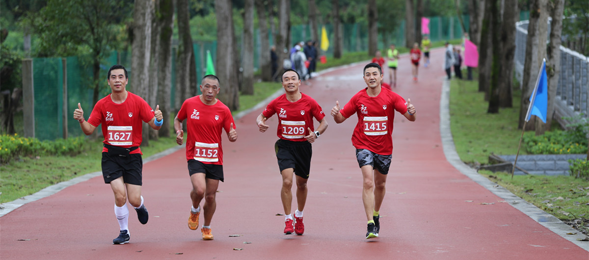 2017广安红马|赛道上的跑友