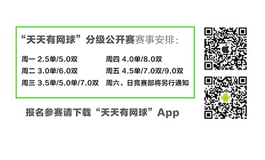 天天有网球分级公开赛周冠榜&mdash;&mdash;2019年第28周(7.8-7.14)
