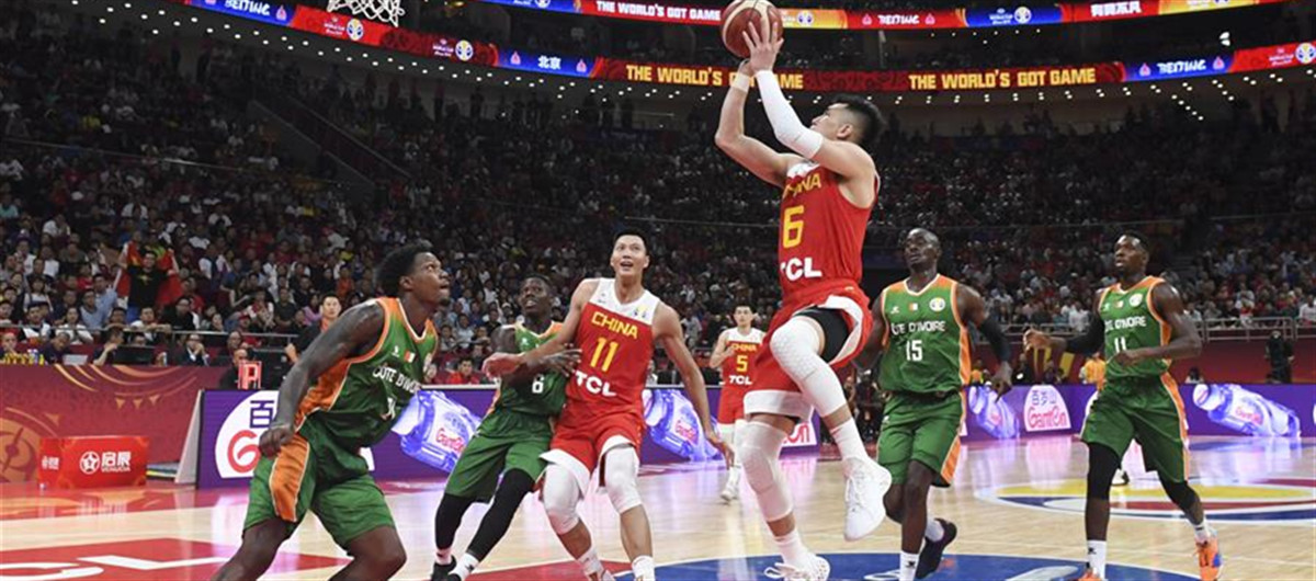 中国队胜科特迪瓦队