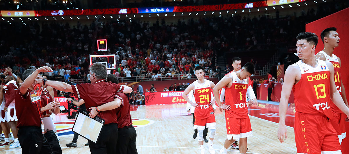 篮球世界杯小组赛：中国队负于委内瑞拉队