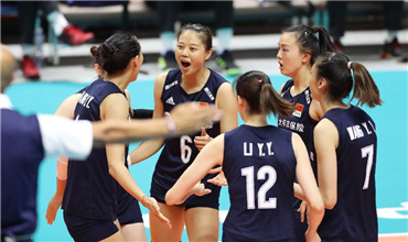 高清组图：八连胜来了！中国队战胜肯尼亚队