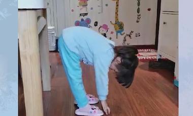 互动视频展播④|宝宝们，你们在家认真运动的样子，真棒！