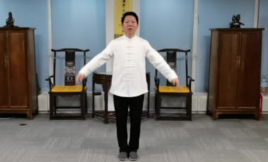 元海太极十六式|第十三式二郎担山