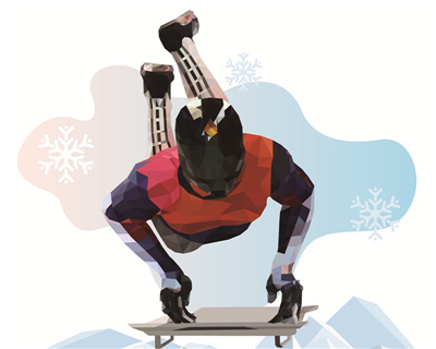 图解北京冬奥项目⑦ &mdash;&mdash;钢架雪车，因危险曾被取消的项目