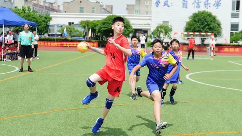 宁波立星学校手球让孩子变了样儿