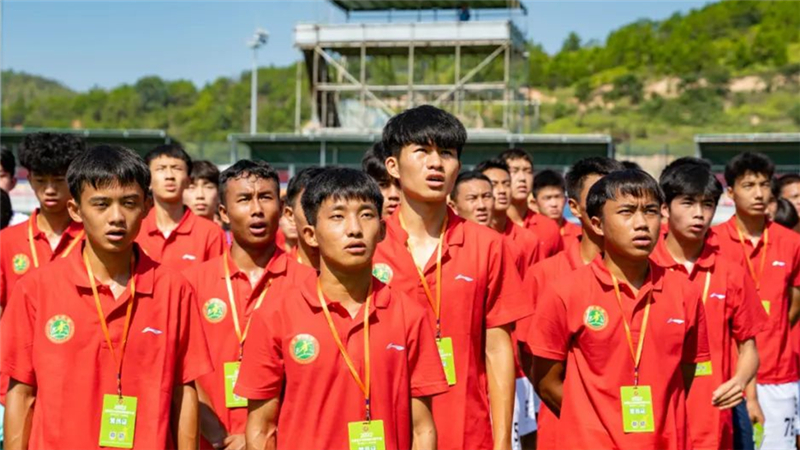 营区动态 | 高中男子二、三年级组举行开营仪式