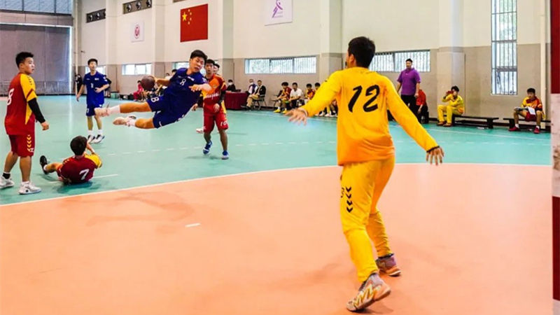 蓬勃发展的上海校园手球