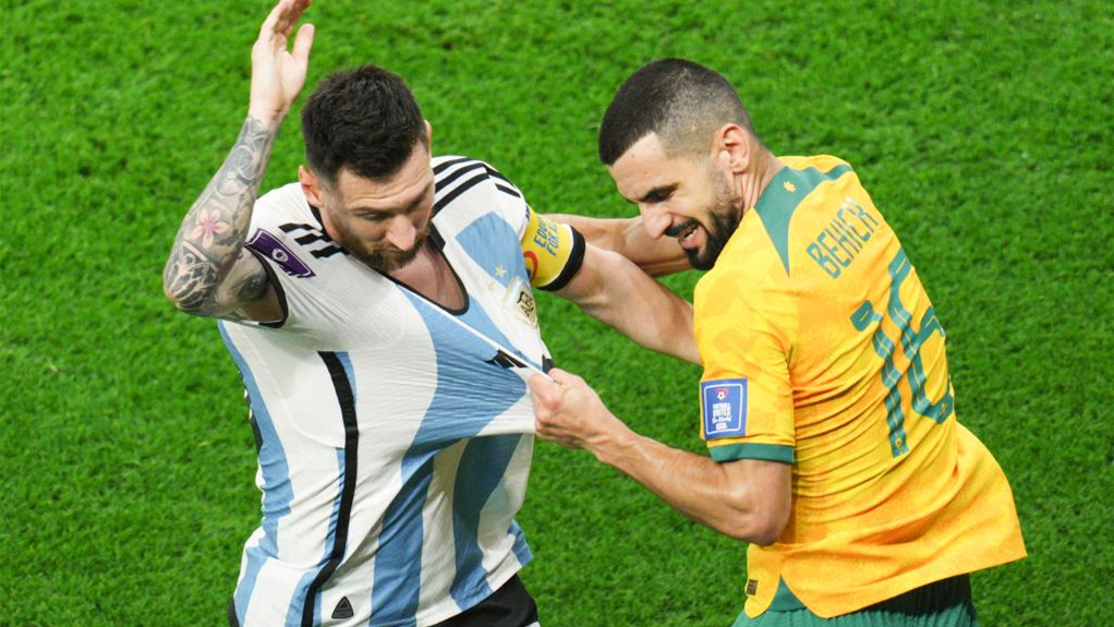 八分之一决赛：阿根廷战胜澳大利亚