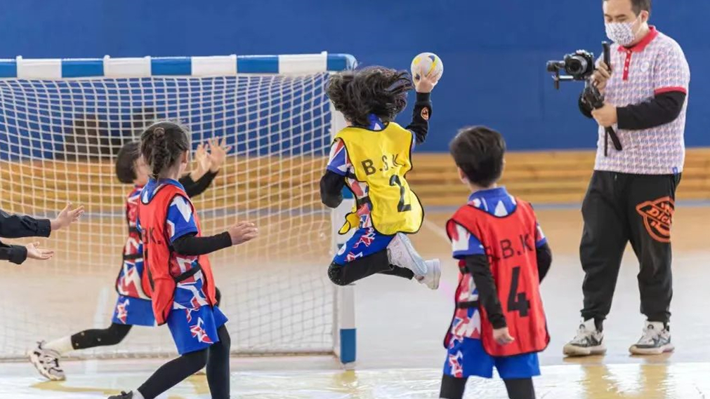 郑州贝斯特幼儿园搞起幼儿手球联赛