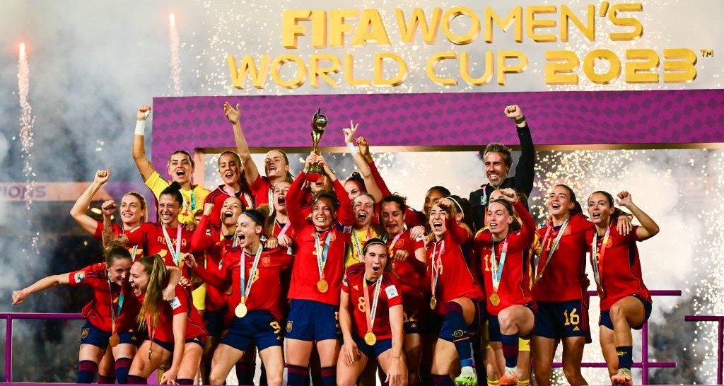 女足世界杯&mdash;&mdash;西班牙队夺冠