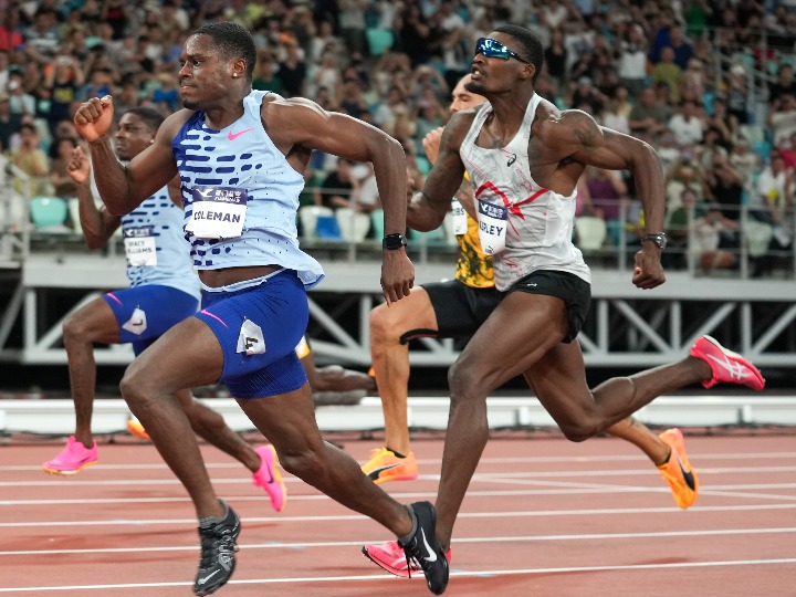 追光丨羡慕不？他们竟能在家门口看世界级的百米飞人大战！