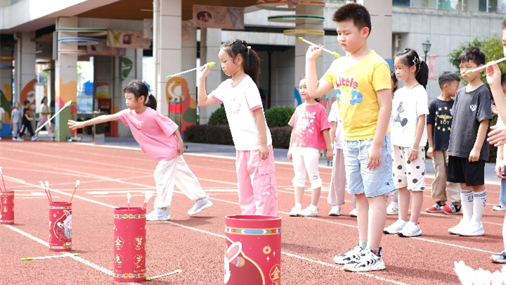 新华全媒+|当体育课邂逅宋韵文化