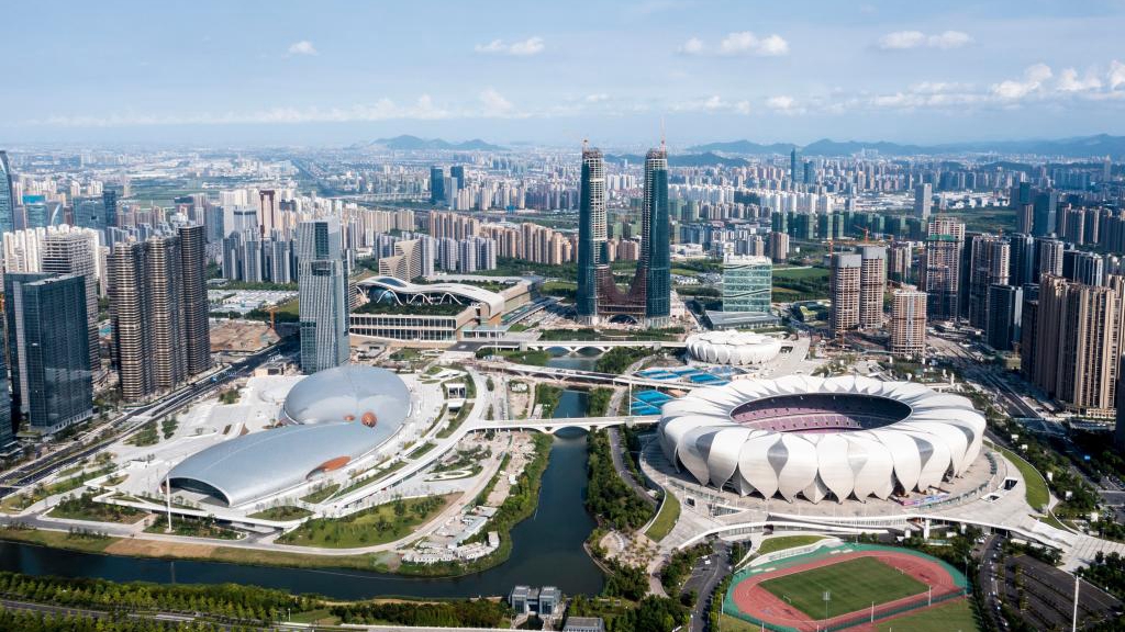 杭州亚运会｜绽放在钱塘江畔的&ldquo;莲花&rdquo;&mdash;&mdash;探访杭州高新区（滨江）亚运场馆