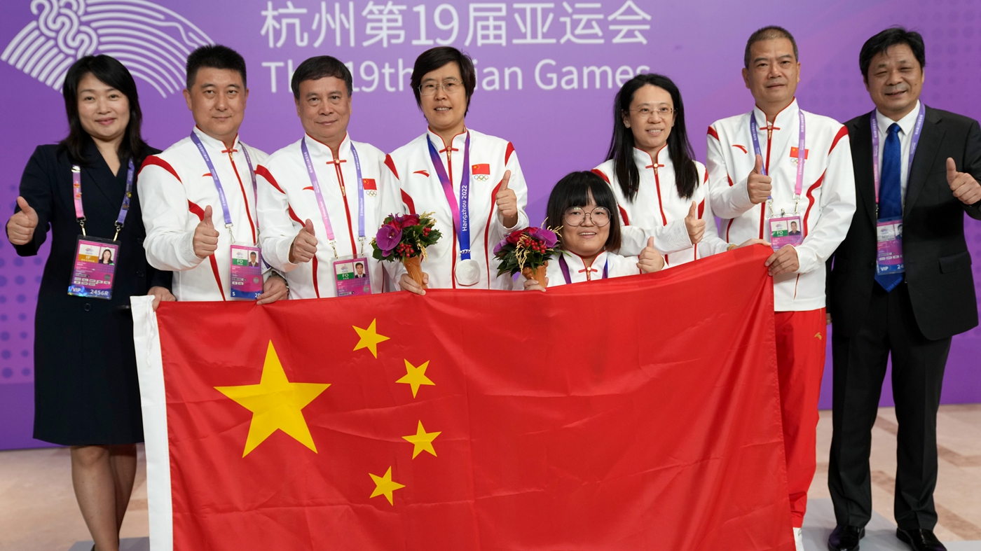 象棋——中国选手左文静获女子个人金牌