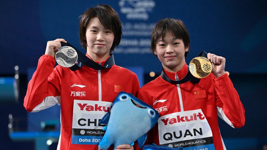 追光丨又见面了，全红婵和陈芋汐