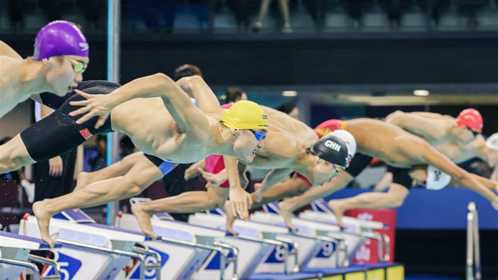 追光丨&ldquo;泳&rdquo;向巴黎 力争突破