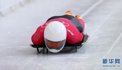 男子钢架雪车：首次参加冬奥会 耿文强稳步提升