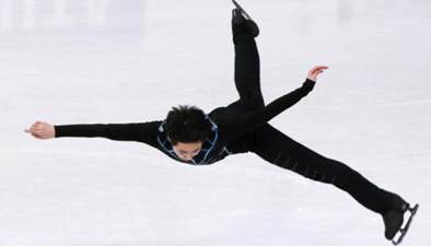 花滑男单短节目：小将金博洋暂列第四位