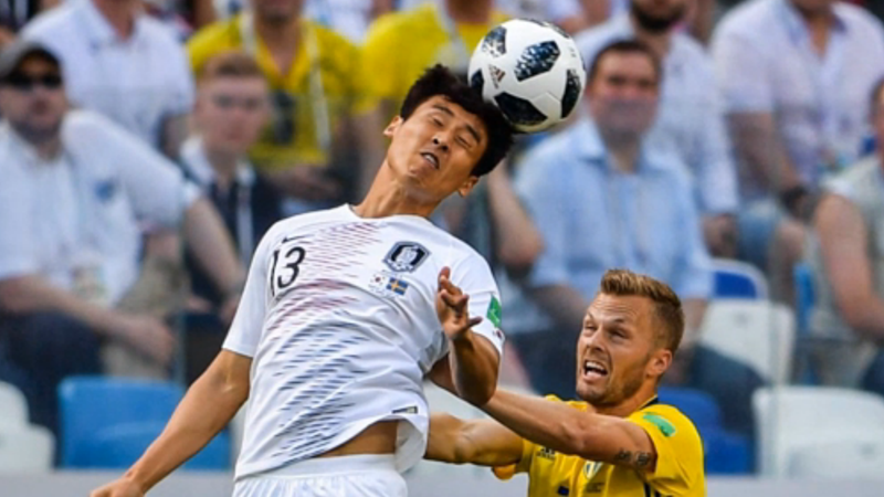 瑞典vs韩国射门集锦