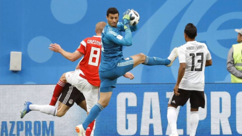 俄罗斯vs埃及比赛集锦