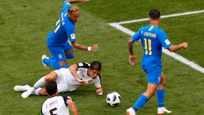 巴西vs哥斯达黎加精彩过人集锦