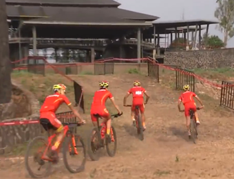 中国山地自行车队剑指双冠