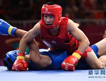 武术散打收官 中国队收获4金2银