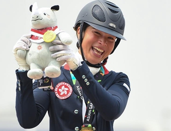 中国香港代表团收获首枚金牌