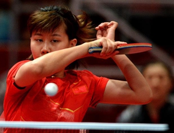 国乒女队晋级四强