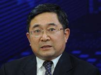 莫紀宏在訪談現場