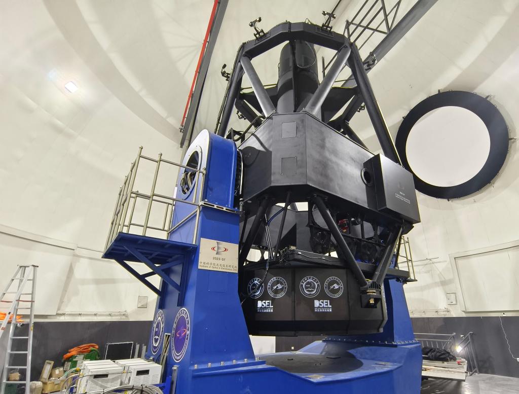 墨子巡天望远镜在青海进入设备调试阶段