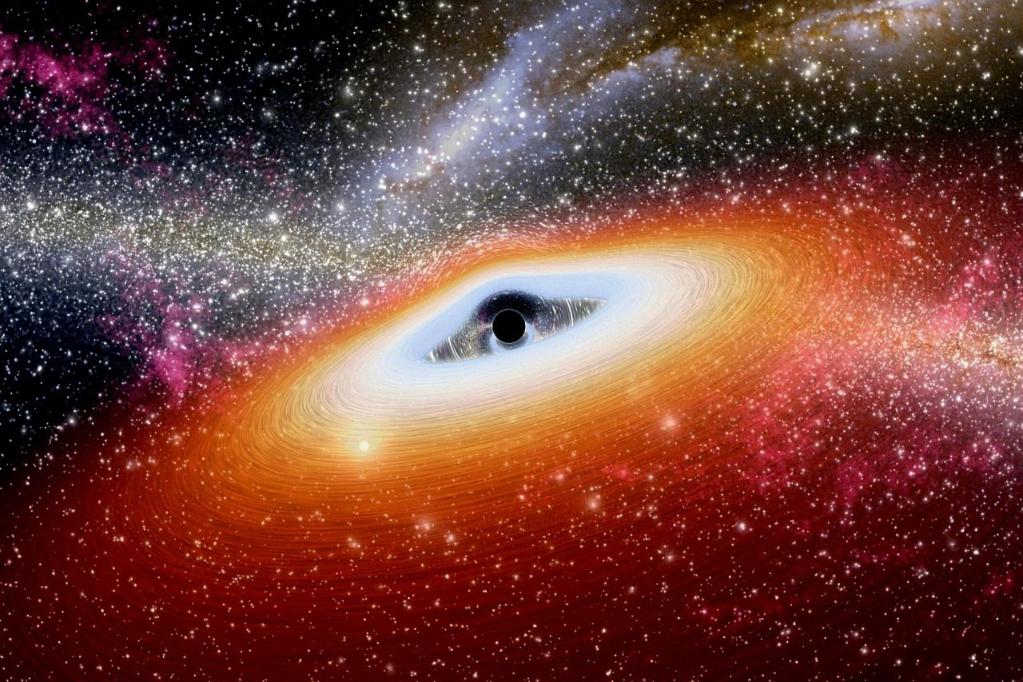 我国科学家揭示超大质量黑洞吸积辐射能谱的新规律