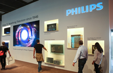 IFA现场的飞利浦展台