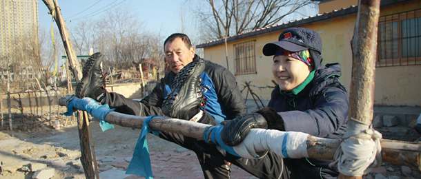 冬泳大军&middot;花甲夫妻档