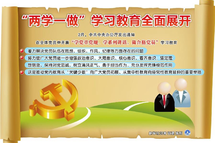 一、“两学一做”学习教育全面展开