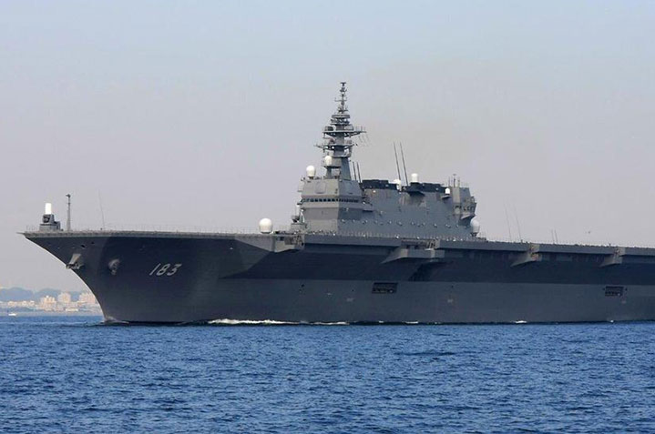最具伪装性航母——“出云”级“准航母”
