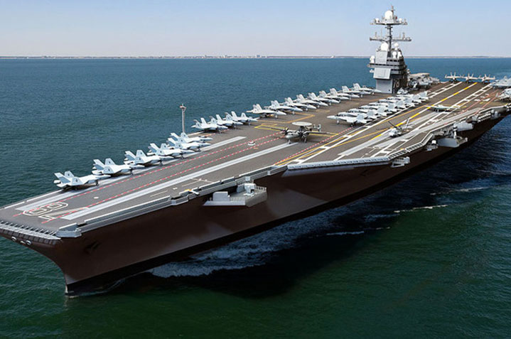 最烧钱航母——“杰拉尔德·福特”号