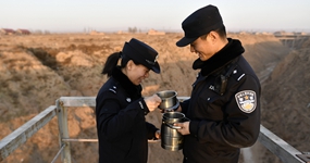 春运线上36公里的夫妻守望