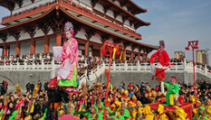 河北隆尧：非遗展演迎元宵