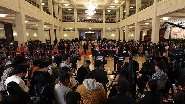 2019全国两会第三场&ldquo;委员通道&rdquo;