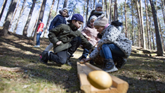 拉脱维亚里加举行活动庆祝春分