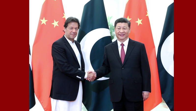 习近平会见巴基斯坦总理伊姆兰&middot;汗