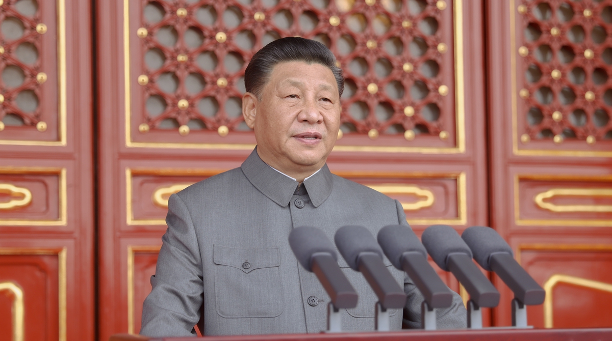 慶祝中國共産黨成立100周年大會隆重舉行 習近平發表重要講話