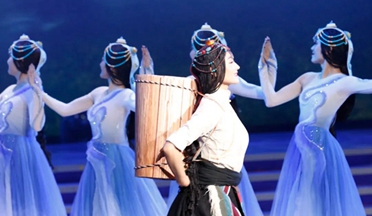 青海省 歌舞晚会《一江清水向东流》